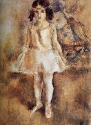 The girl is dancing Jules Pascin